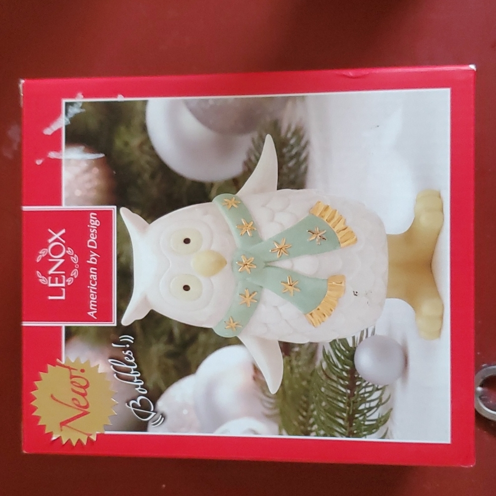 NWT LENOX OWL BOBBLES